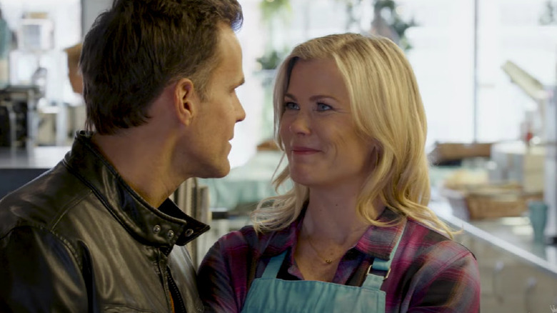 Alison Sweeney in a Hallmark mystery