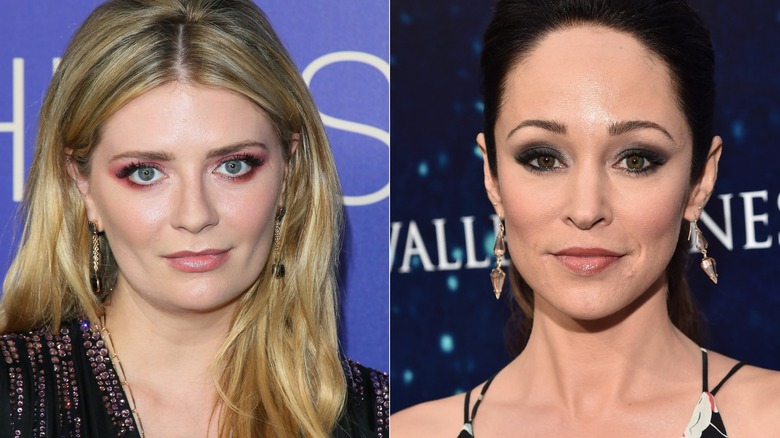 Split image of Mischa Barton and Autumn Reeser