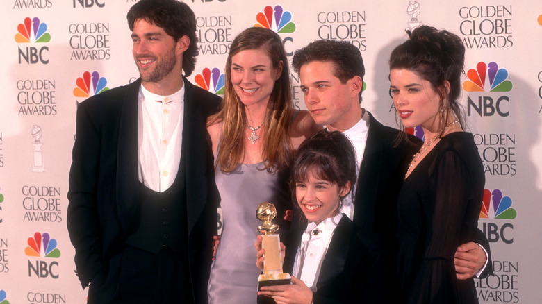 "Party of Five" cast posing