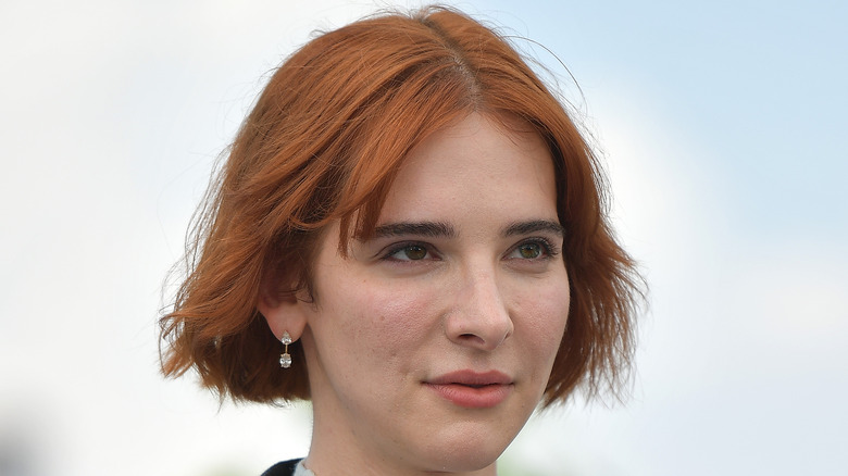 Hari Nef red bob