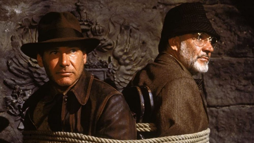 Harrison Ford and Sean Connery in Indiana Jones and the Last Crusade