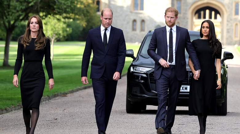 Kate Middleton, Prince William, Prince Harry, Meghan Markle