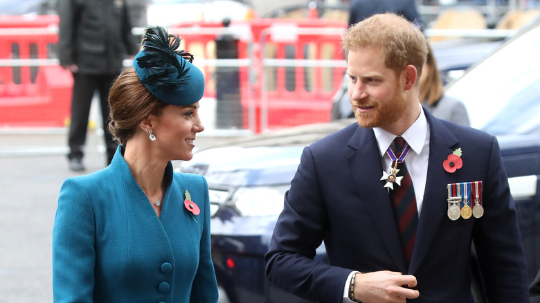 Kate Middleton with Prince Harry