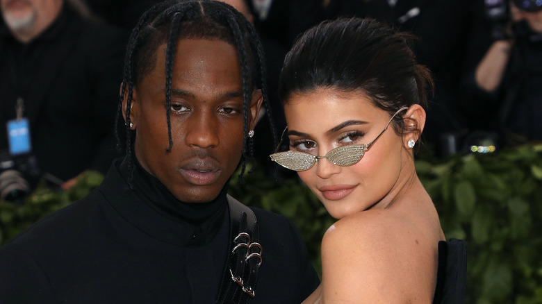 Kylie Jenner and Travis Scott at the Met Ball