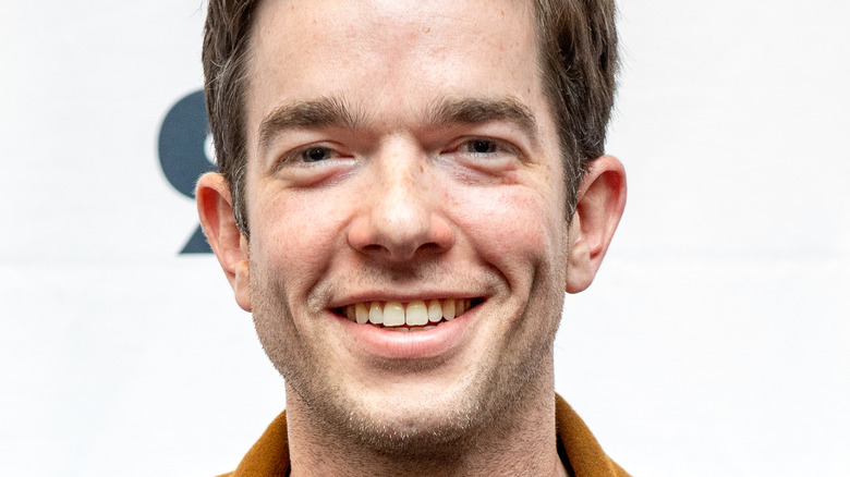 close up of John Mulaney