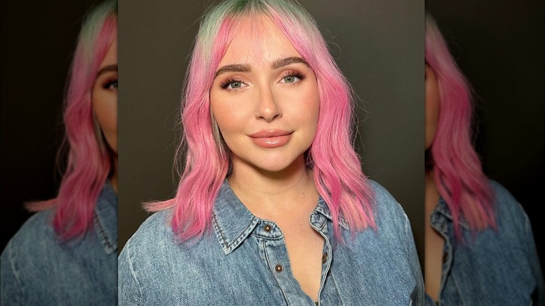 Hayden Panettiere watermelon hair