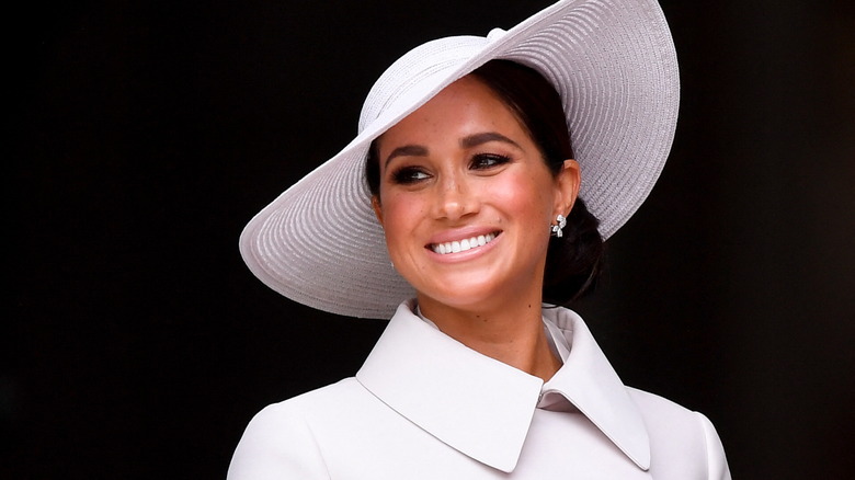 Meghan Markle smiling