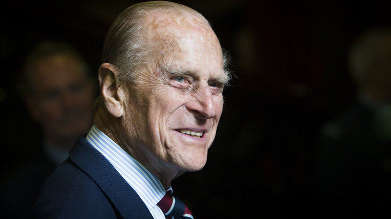 Prince Philip smiling