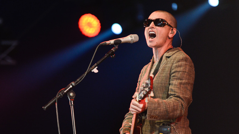 Sinéad O'Connor performing