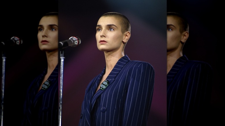 Sinéad O'Connor performing