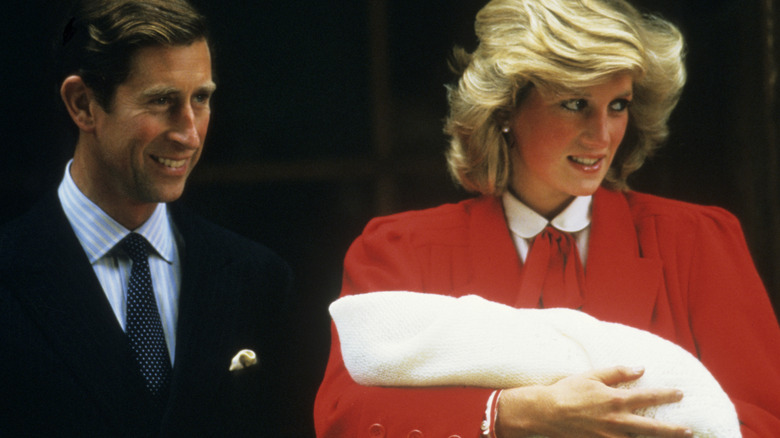 Prince Charles, Princess Diana holiday baby Prince Harry 