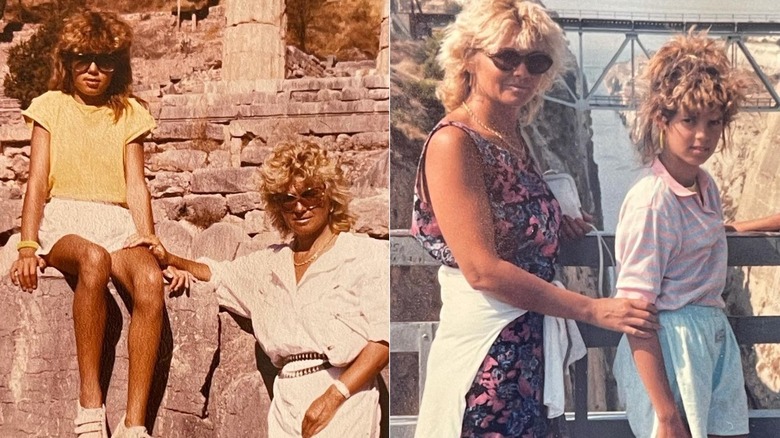 Heidi Klum and her mother rock wild '80s hairdos