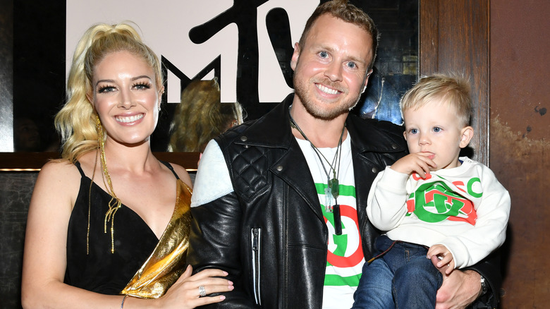 Heidi Montag and Spencer Pratt with son Gunner Stone