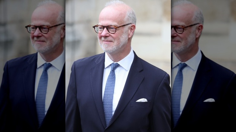 George Windsor smiling in suit