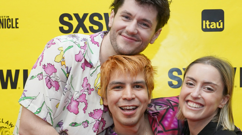 James Scully with Julio Torres and friend