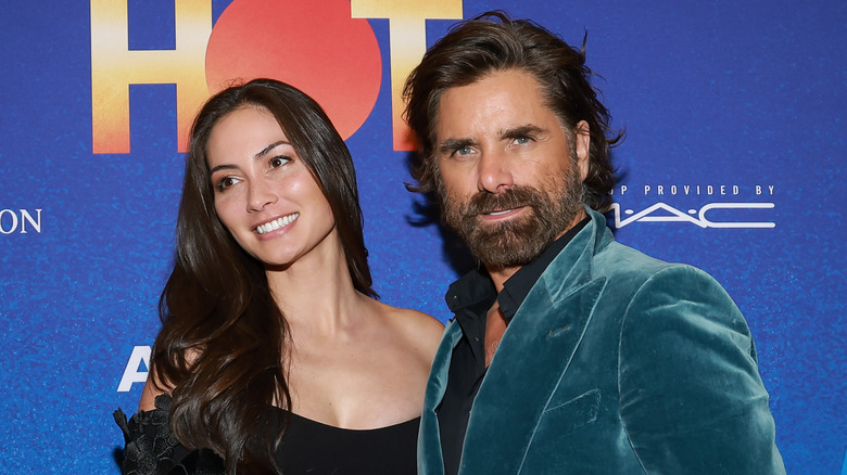 John Stamos with Caitlin McHugh