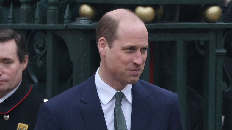 Prince William walking