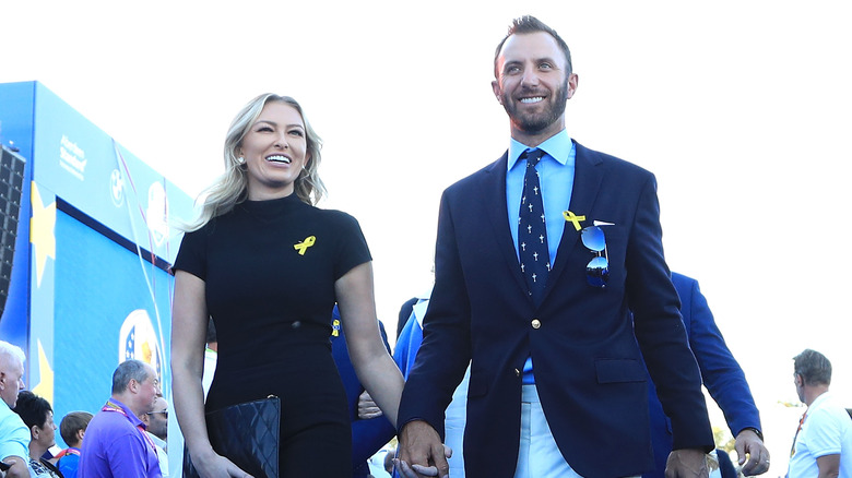 Paulina Gretzky and Dustin Johnson