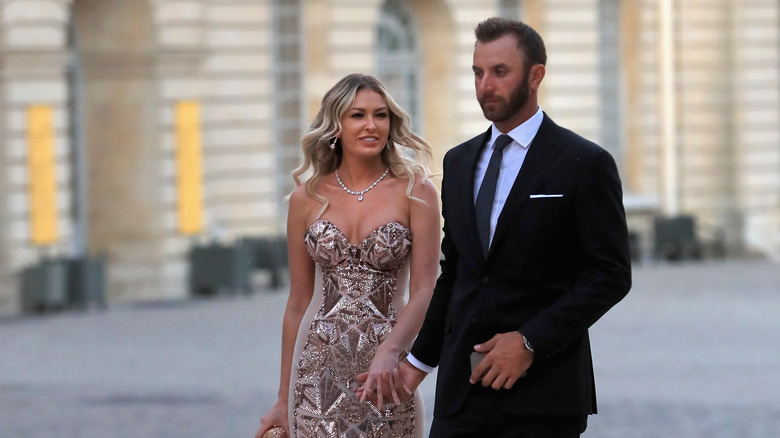 Paulina Gretzky and Dustin Johnson