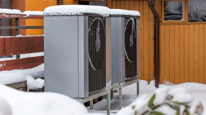 heat pumps in winter