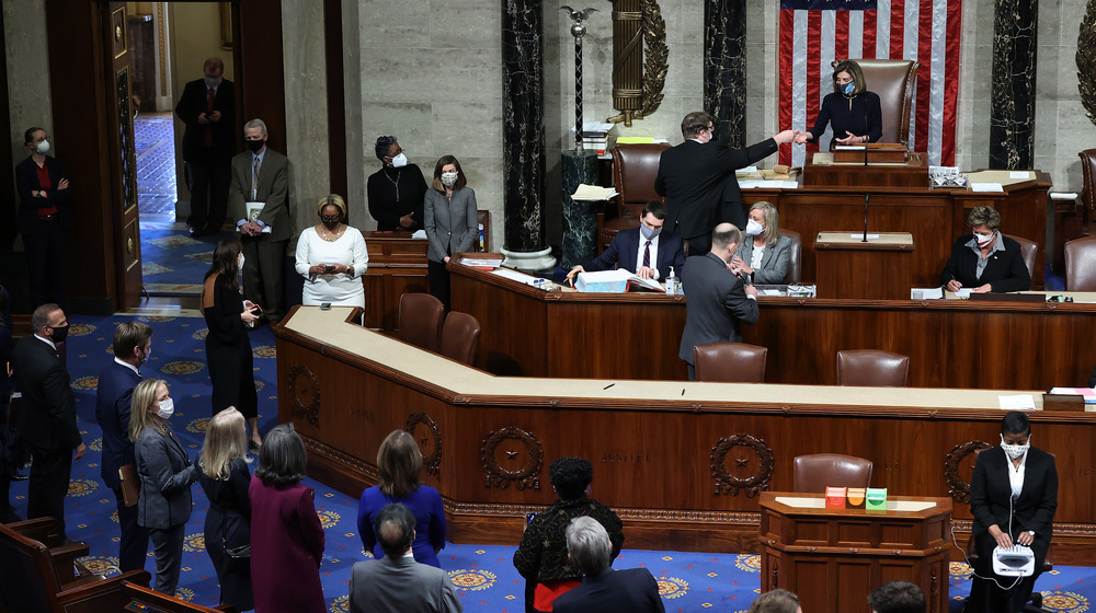 House vote second Trump impeachment