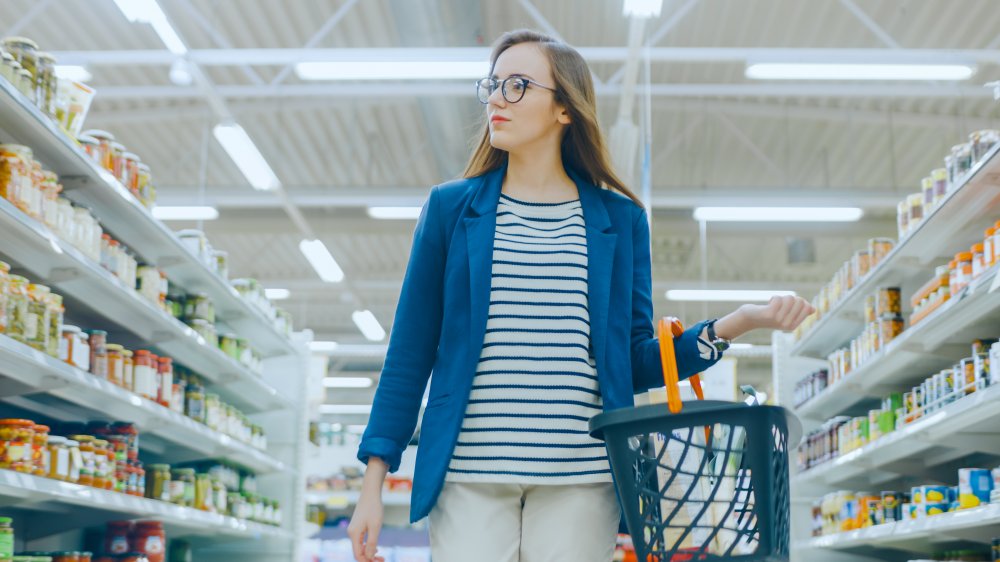 Woman shopping