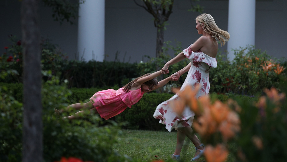 Ivanka and daughter Arabella 