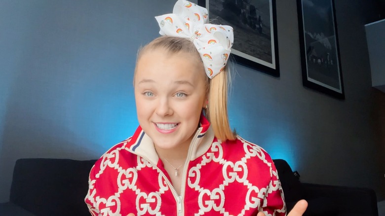 JoJo Siwa red track suit GLAAD Awards