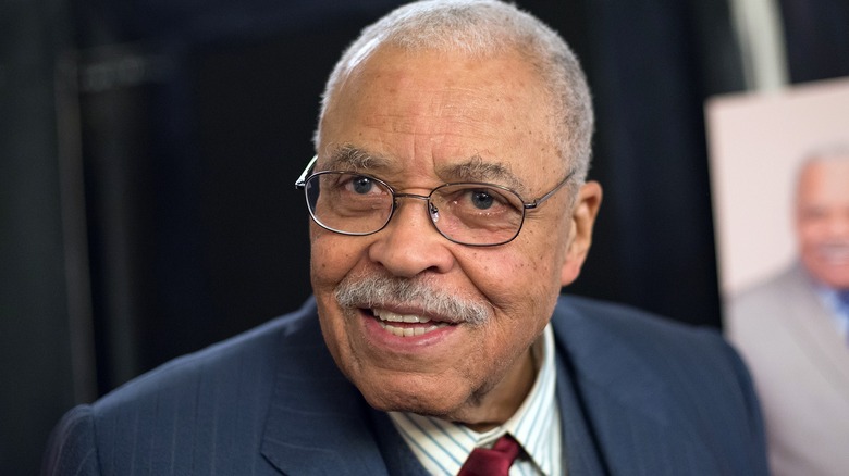 James Earl Jones smiling