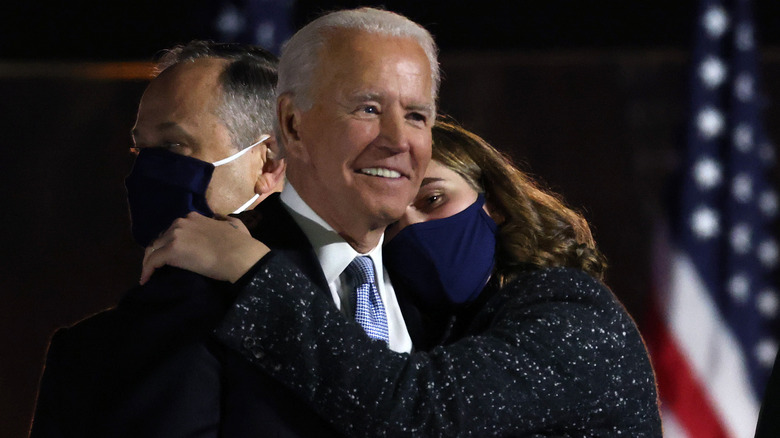 Joe Biden and his granddaughter