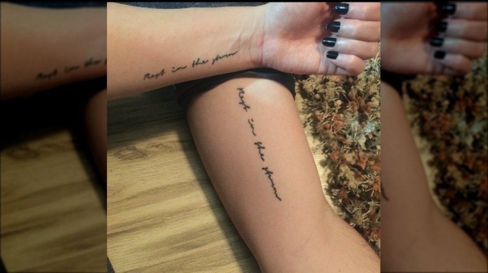 amy and dillon king's tattoos