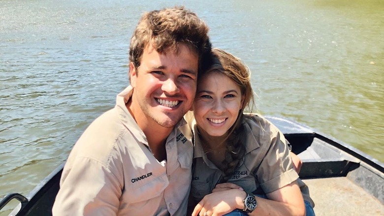 Bindi Irwin and Chandler Powell