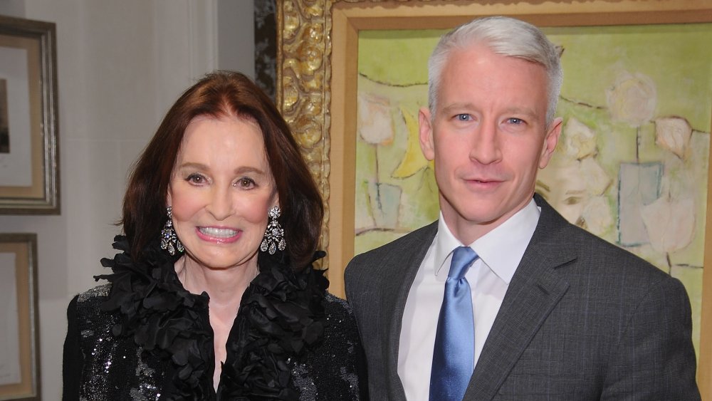 Gloria Vanderbilt and Anderson Cooper