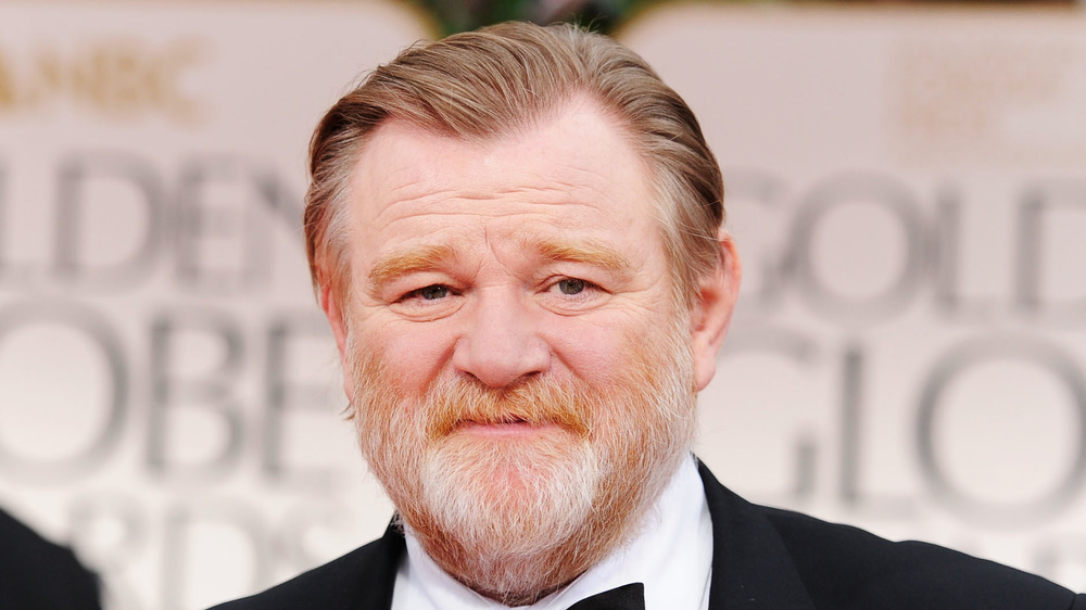 Brendan Gleeson Golden Globes red carpet