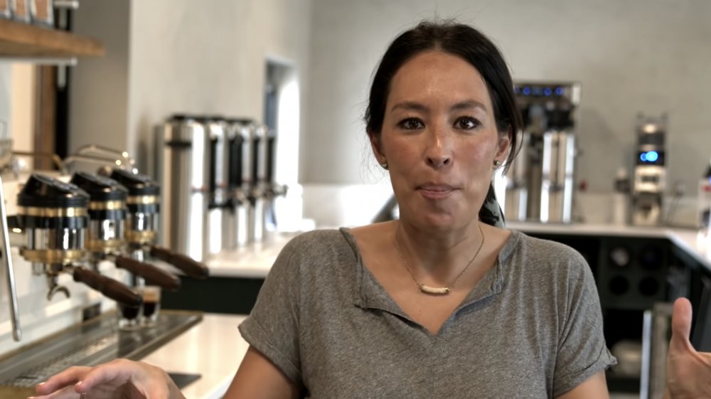 Joanna Gaines in the Magnolia Press Coffee Company