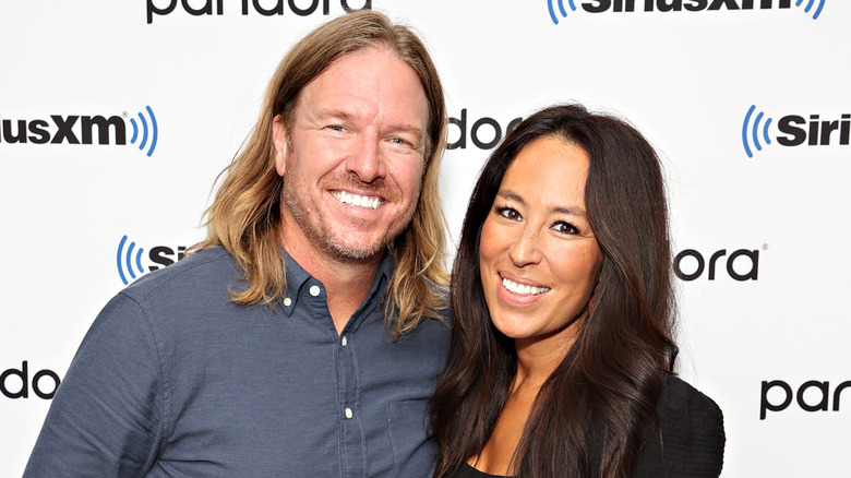 Chip and Joanna Gaines smiling