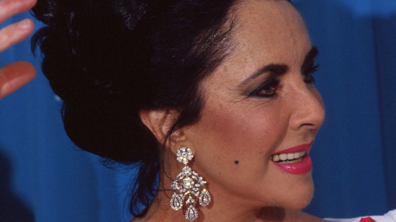 Elizabeth Taylor speaking