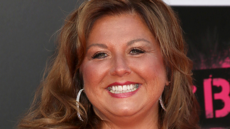 Abby Lee Miller posing at event
