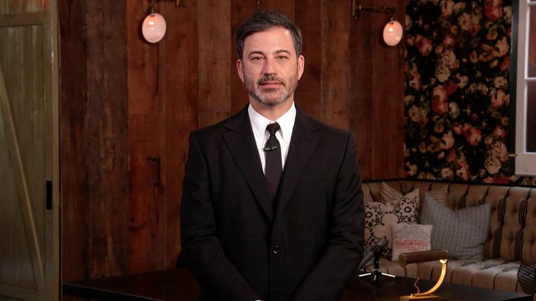 Jimmy Kimmel in his house