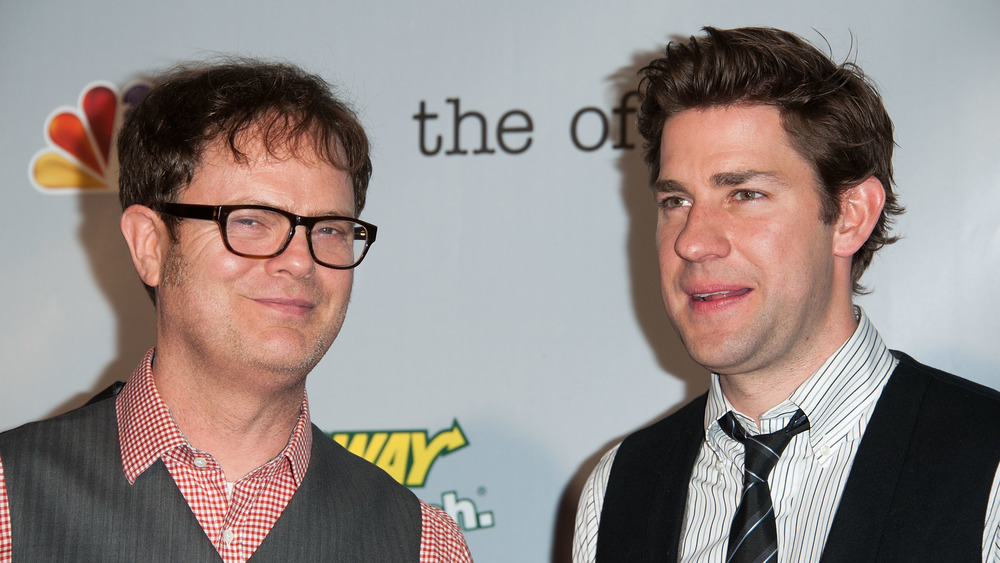 Rainn Wilson with John Krasinski