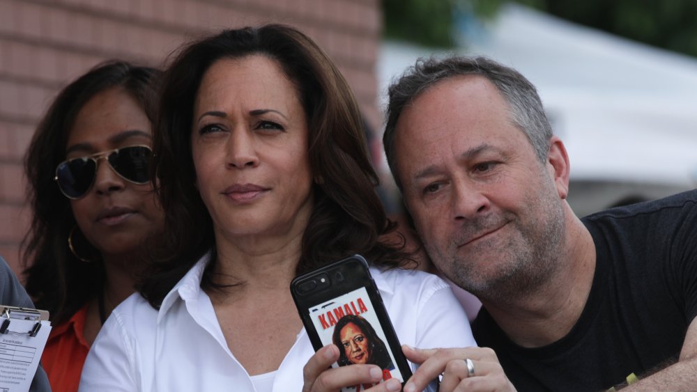 Kamala Harris and Doug Emhoff