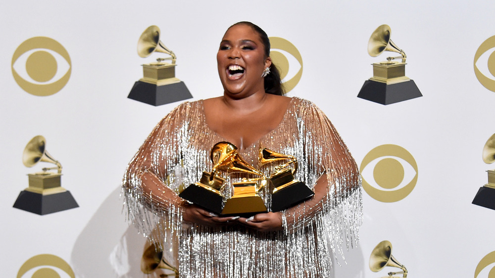 Lizzo at the Grammys