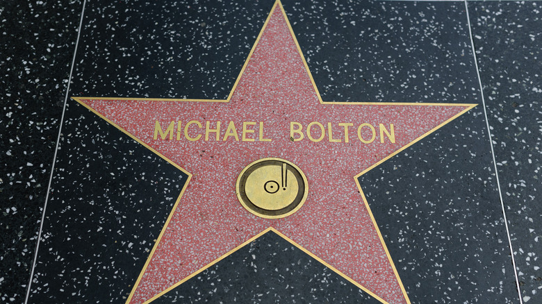 Michael Bolton's star on the Hollywood Walk of Fame