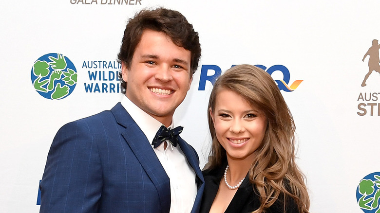 Binidi Irwin and her fiance Chandler Powell