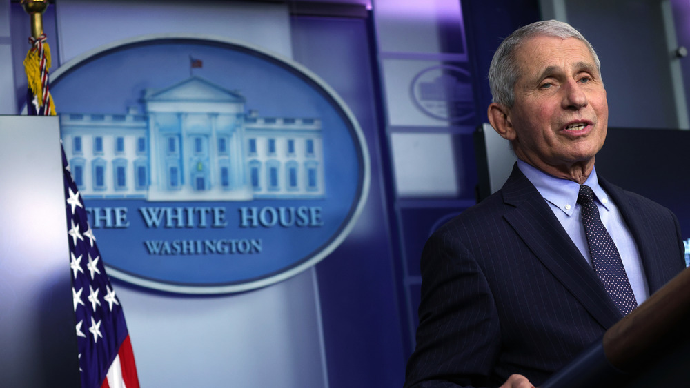 Dr. Anthony Fauci WH briefing