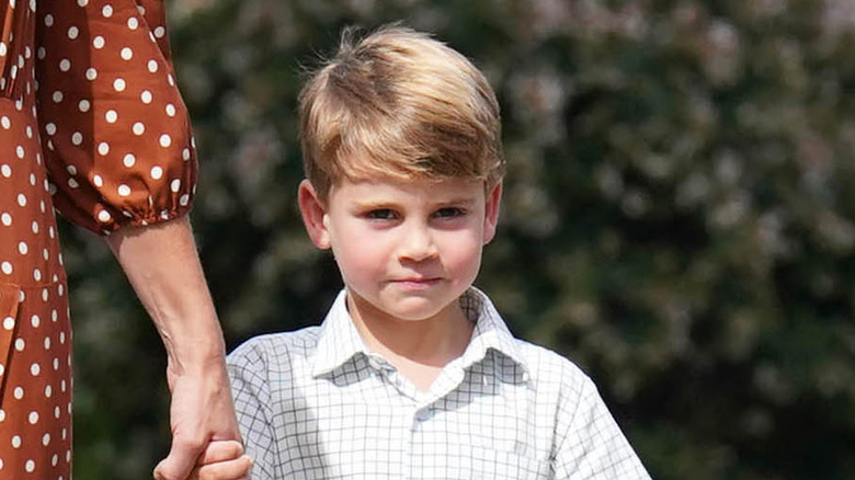 Prince Louis at an event 