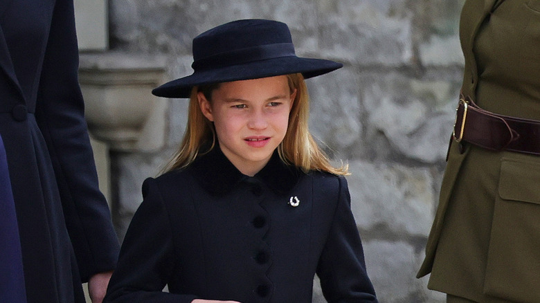 Princess Charlotte at an event 