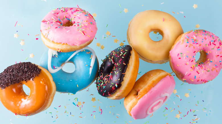 Selection of donuts