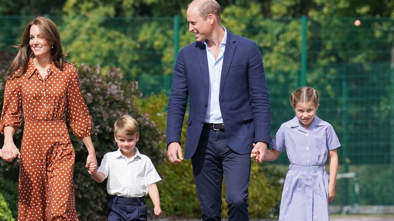 Catherine, Will, and kids