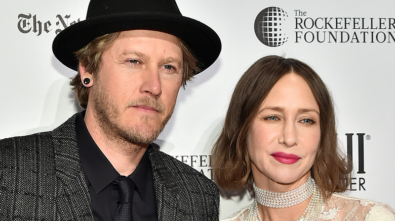 Vera Farmiga with husband Renn